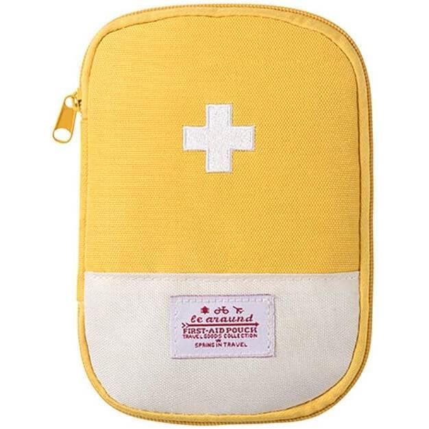 Trousse De Secours Vide étanche Voyage S Rouge – Mini Sac Médical Multicouche, Imperméable, Pratique