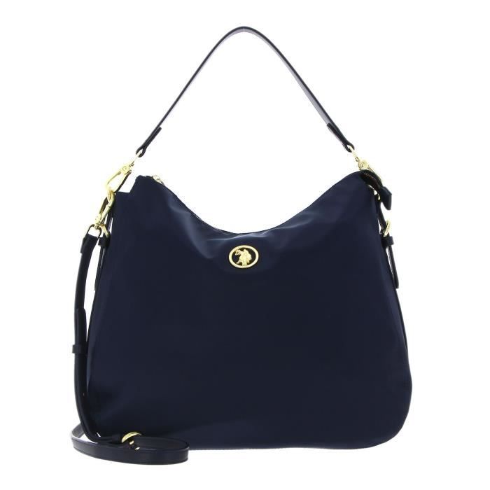 U.S. POLO ASSN. Houston Hobo Bag L Navy [206966] sac à épaule sacoche
