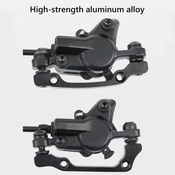 Freins Disque Hydrauliques Kit Freins Hydrauliques Vélo 4 Pistons - Freinage Haute Performance Pour VTT Et Vélo Route Kit Frein Vélo 4 Pistons