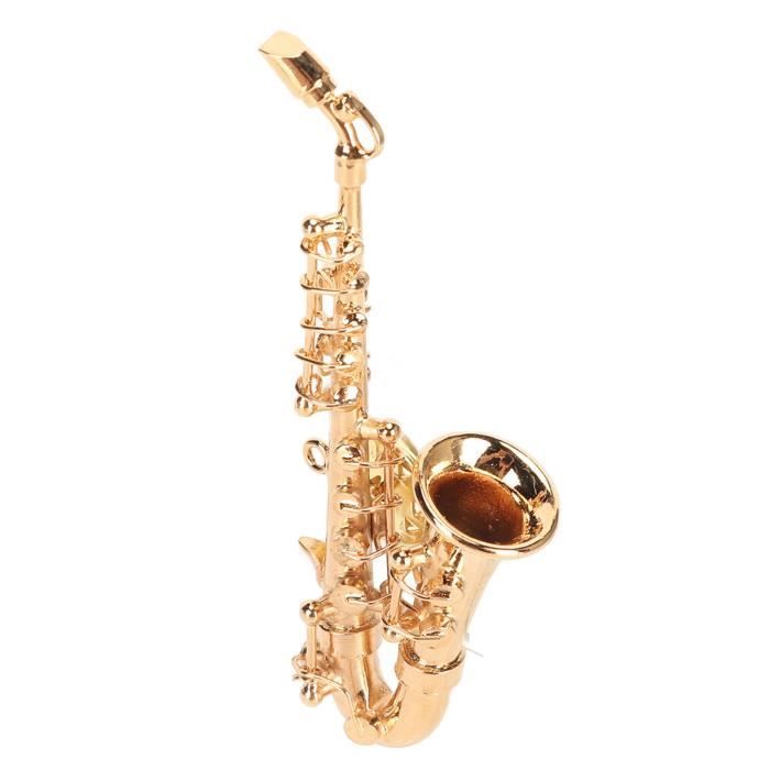 YIN Épingle cadeau Mini Broche d'instrument de Musique en Forme de Saxophone  Broche de Collection Cadeaux(Or) YN013 - Achat / Vente saxophone Épingle  cadeau Mini Broche d'i 