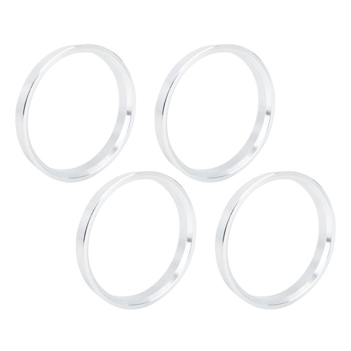 4 Anneaux De Centrage X AUTOHAUX 73.1 à 56.1 Mm - Élimine Les Vibrations Du Volant