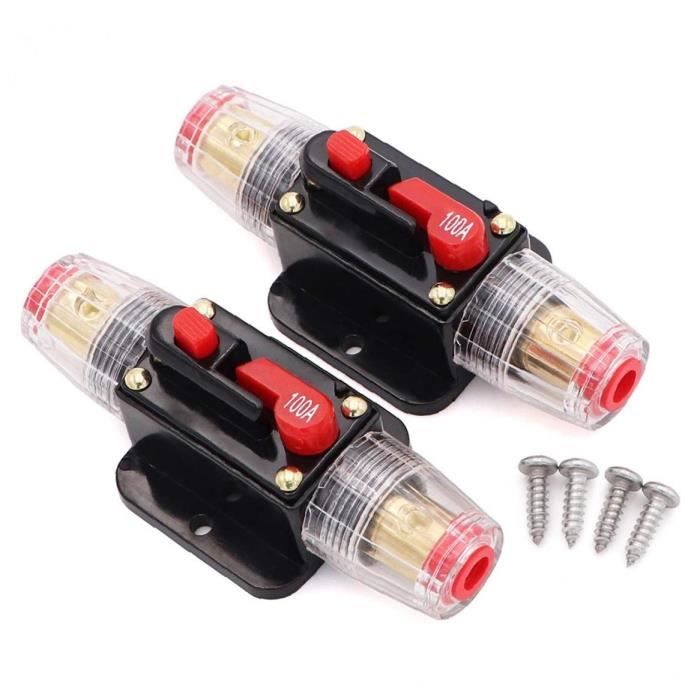 Disjoncteur Télécommandé Sans Fil 12V 240A - Protection Batterie Voiture Avec Arrêt Automatique - Parfait Pour Voiture, Camping-Car, Quad & Camion