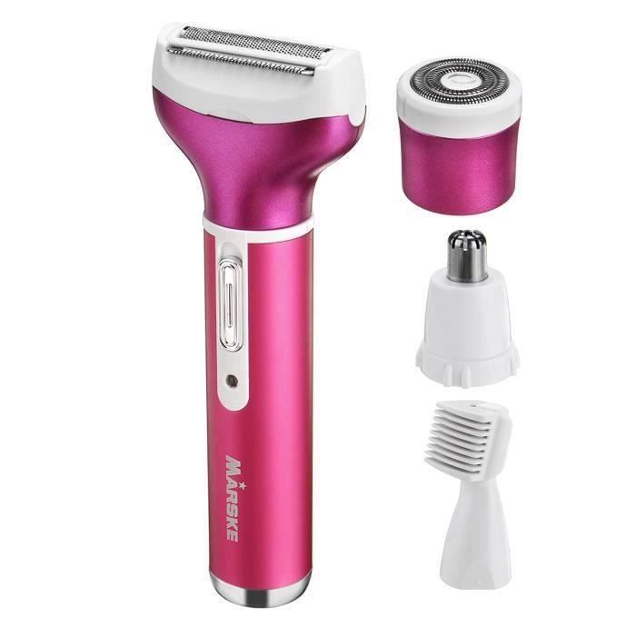 LY18222 3 en 1 Épilateur Tondeuse Électrique Bikini Nez Sourcil Corps