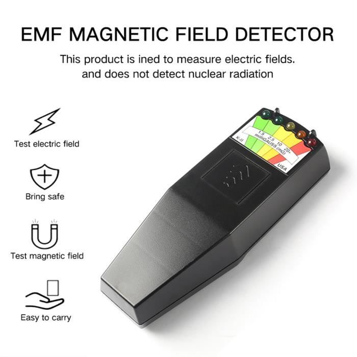 K2 champ électromagnétique EMF Gauss mètre détecteur de