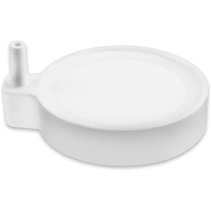 Pierre à Air Nano Pour Aquarium 80 Mm - Diffuseur à Bulles Fines Pour Oxygénation - Inclut Valve, Ventouses, Té Et Tuyau - 10