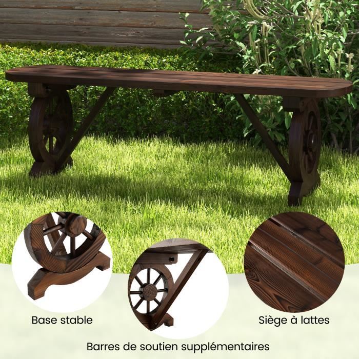 JMZOO Balançoire en bois pour arbre 61 x 20,3 x 3 cm, charge de 226,8 kg, balançoire en bois suspendue pour adultes et enfants, corde de chanvre