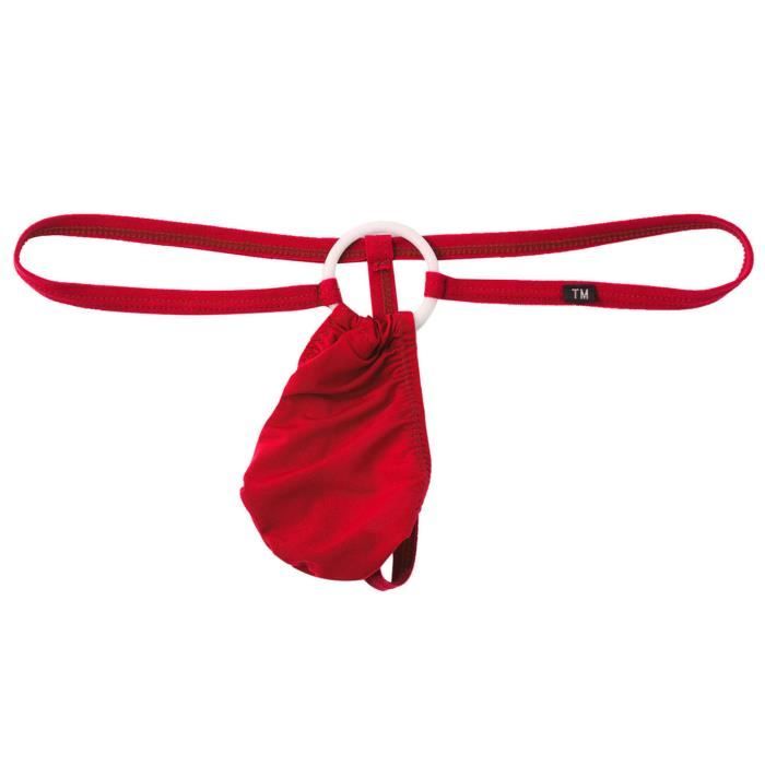 String Homme IEFIEL - Taille S-3XL - T-Back - Bulge Pouch - Micro ...