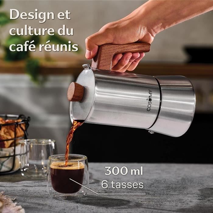 BIALETTI Cafetière INOX 6 Tasses VENUS INDUCTION - Cdiscount Maison
