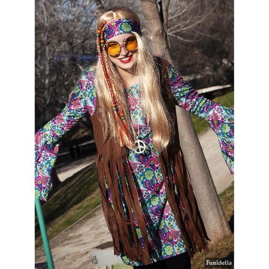 Deguisement hippie femme - Cdiscount