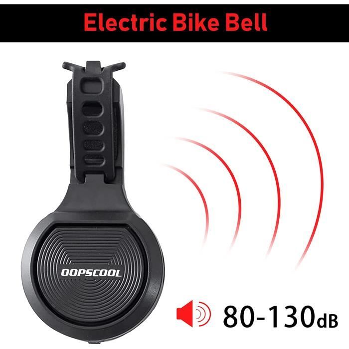 Sonnette De Vélo Discrète Et Design - Métal Robuste, Style Moderne, Pour Tous Types De Vélos (adulte/enfant)
