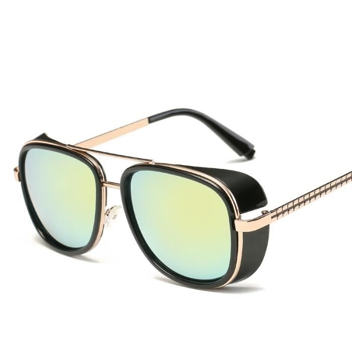 Lunettes de soleil r tro Vintage Iron Man 3 Matsuda TONY stark