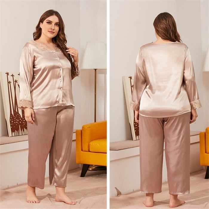 Pyjama femme hot sale taille 46