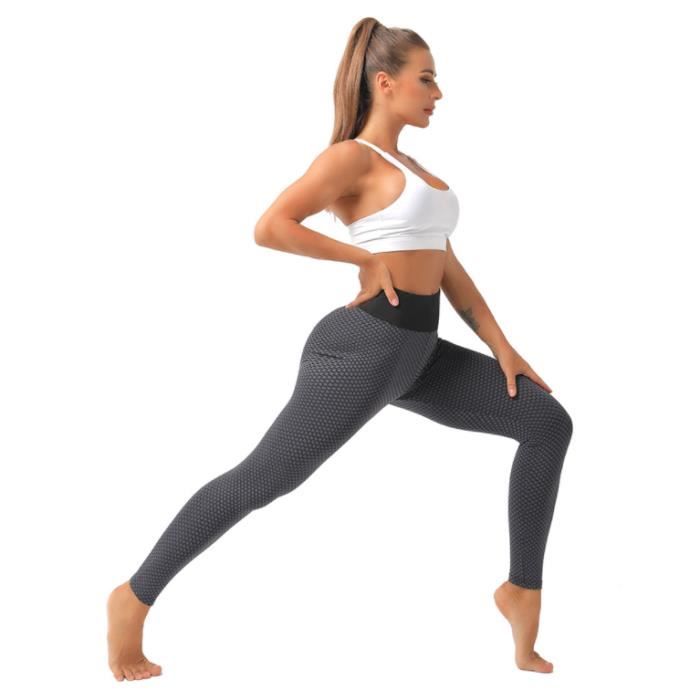 Te Legging Sudation Femme Pantalon de Yoga à Taille Haute for F