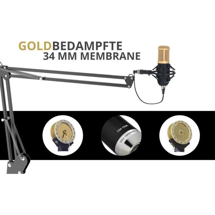 Capsule de Microphone à condensateur 34mm, grand d... – Grandado