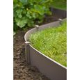 Ancres pour bordure de jardin en polypropylène - NATURE - H26,7 x 1,9 x 1,8 cm - Beige taupe-3