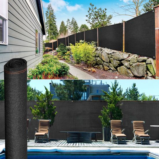 Brise vue renforcé 1 x 5 m vert 220 gr//m² luxe pro