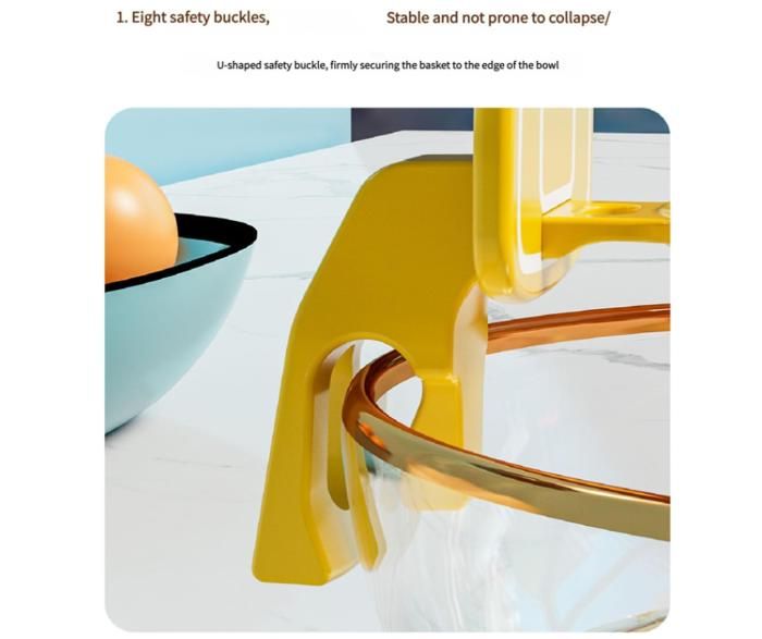 Séparateur Jaune D'Oeuf En Forme De Panier De Basket - Filtre Plastique Amusant