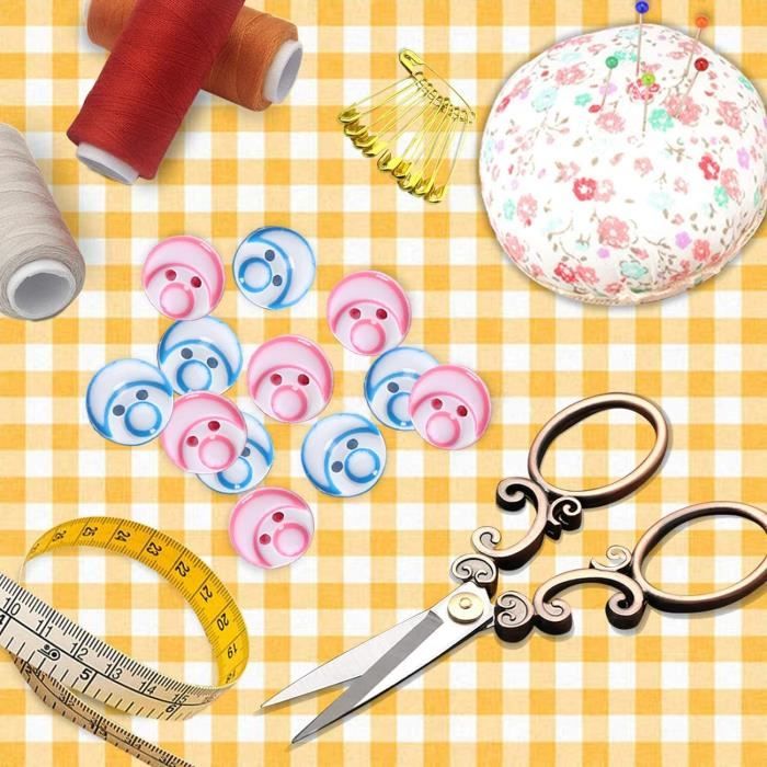 Acheter Boutons De Couture Peints En Bois Mélangé, 2 Trous, Artisanat, Bricolage, Scrapbooking, 100 Pièces