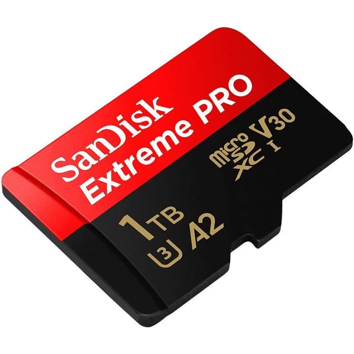 SanDisk Extreme A2 U3 V30 microSDXC 256 Go au meilleur prix sur