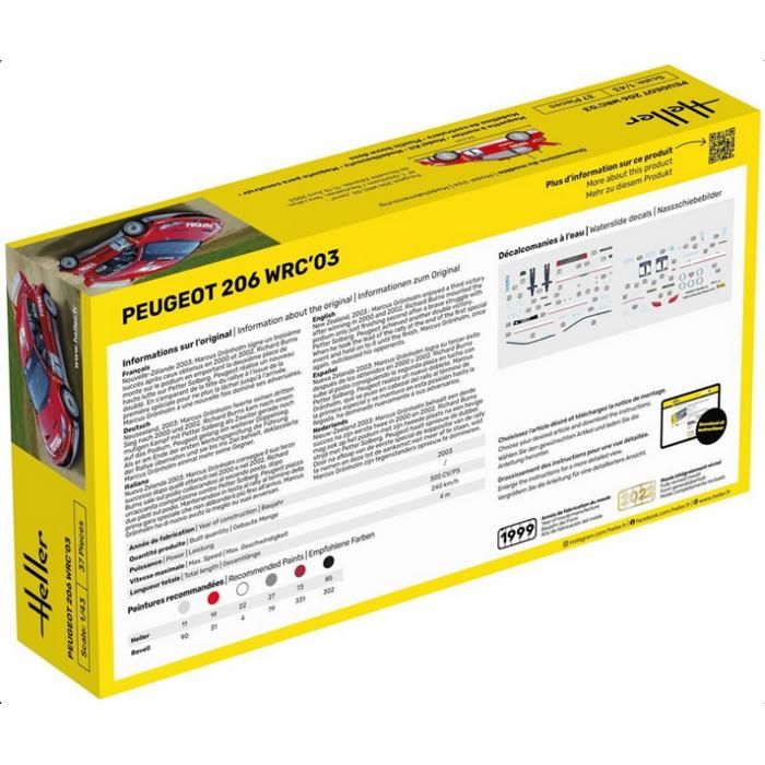 Heller - Maquette - Voiture - Starter Kit - Renault Estafette Et Renault 4TL Gendarmerie