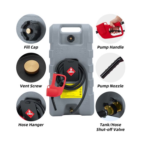 Buse De Réservoir Flexible Pour Bidon D'essence - Kit De Remplacement Jaune - Anti-giclage, Facile à Installer
