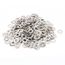 300pcs rondelles plats acier inoxydable M5 x 10mm OD ton argent