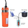 1 - 2Inch 12V pompe à courant continu d'eau de puits profond submersible énergie alternative solaire-FUT〄-0