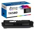 Toner TK580K 1T02KT0NL0 Noir Compatible pour Kyocera ECOSYS P 6021 cdn Kyocera FS-C 5150 DN Kyocera ECOSYS P 6021 cdn Kyocera FS-C-0