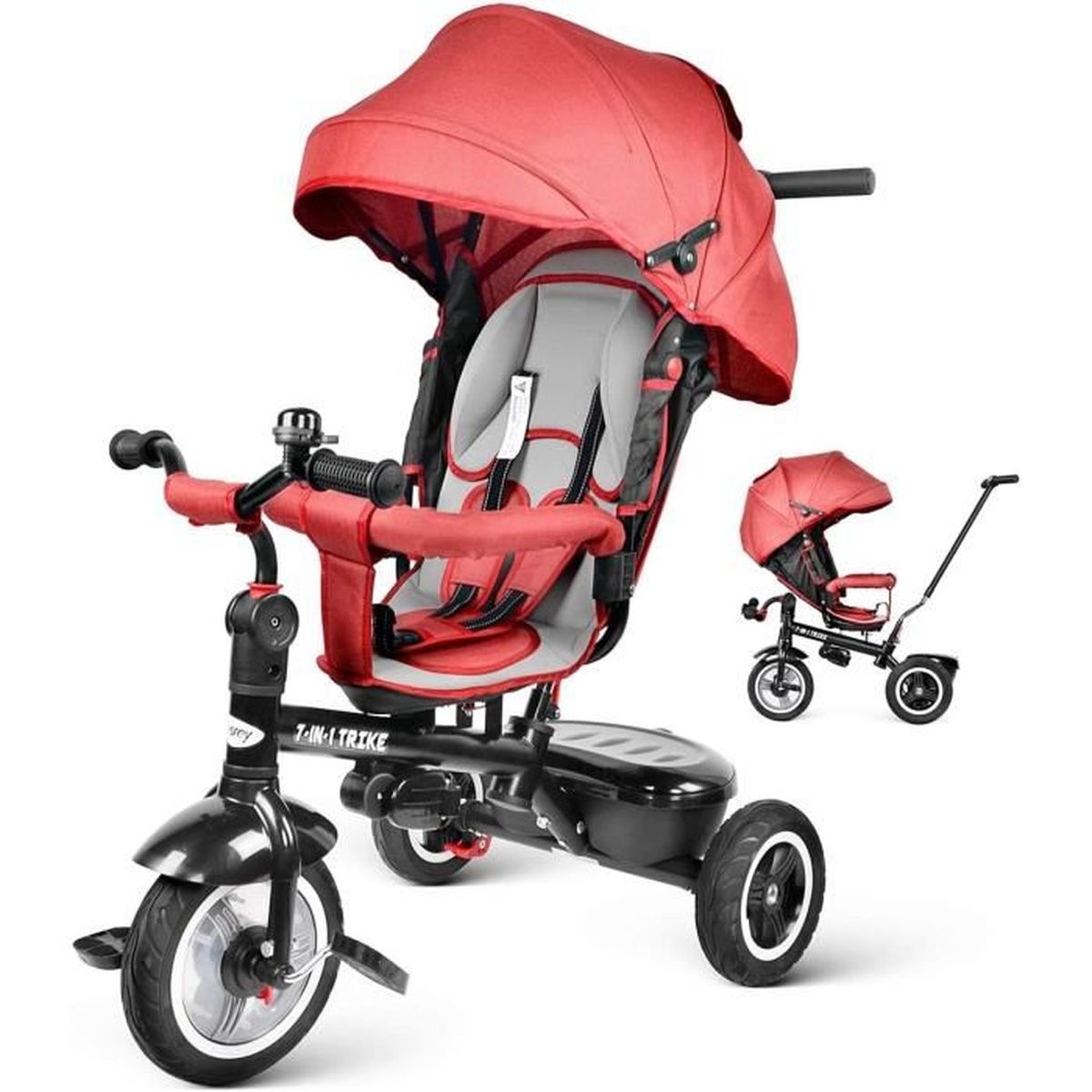 Besrey tricycle evolutif bébé 7 en 1