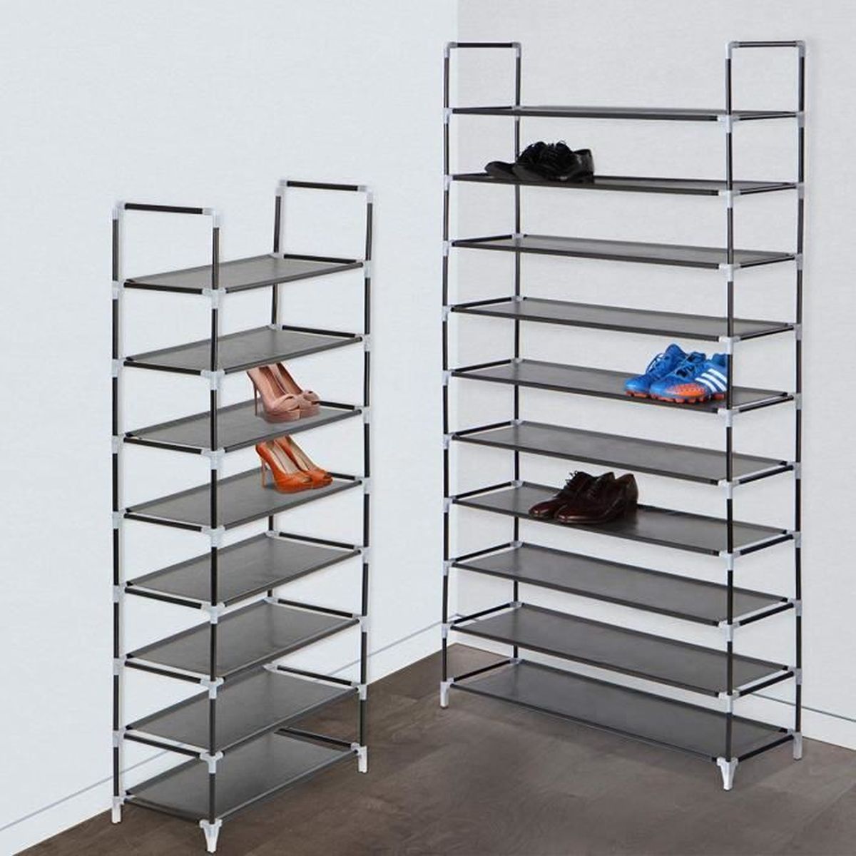 Étagère à chaussures extensible – BLANC – LAPADD