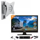 Pack ANTARION TV LED 18.5" 47cm Téléviseur HD 12V + Support TV