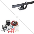 FRANCE ATTELAGE Attelage Hyundai IX35 (03/10-) Col de cygne + faisceau universel 7 broches + boitier électronique