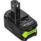 XNJTG LiBatter Batterie P108 18V 5.0Ah pack de Batterie de Remplacement Lithium-ion compatible Ryobi ONE