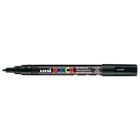 UNIBALL Marqueur Pte conique fine POSCA PC3M 0,9 - 1,3mm Noir