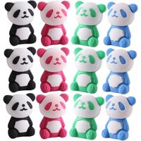 36Pcs Costume De Lapin De Gomme Panda Articles En Vrac Pour Cadeaux Ensemble