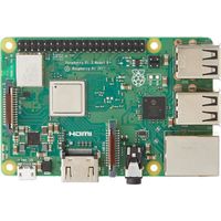 Raspberry Pi 3 Modele B +  Plaque de base, vert