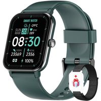 SmartWatch Sport Montre Connectée Femme Blackview Intelligente Etanche GPS Fréquence Cardiaque Fitness Tracker pour iOS Android