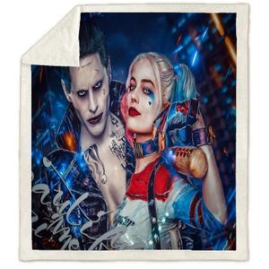 COUVERTURE - PLAID Couverture Suicide Squad, Super Héros Couverture, 