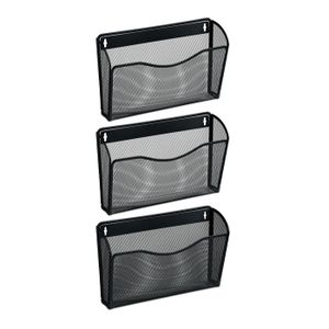 Porte Document Mural A4 Flexzion Lot De 6 Porte-documents Muraux En Maille Métallique Porte Revue Mural