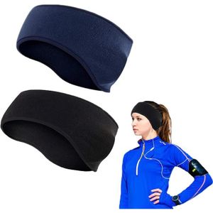 Sport Bandeau Hiver Cache Oreille Protege Pour Homme Femme-2 Pièces Sport  Headband Anti Transpiration Pour Running,Jogging[u691]