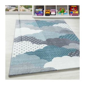 Dimension:80x150 cm Paco Home Tapis pour Enfants Chambre D/’Enfant Contours D/écoup/és B/éb/é Girafe Beige Cr/ème Couleurs Pastel