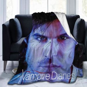 COUVERTURE - PLAID Couverture Damon Salvatore Vampire Diaries - 125x1