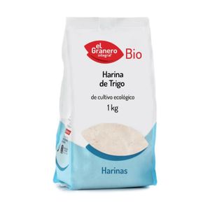 FARINE LEVURE El Granero Integral+Farine de blé biologique 1 kg de poudre