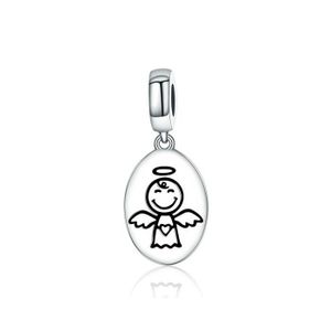 Jour de Noël ventes Argent Sterling .925 Clé À Coeur Ouvert Love Charme Pendentif