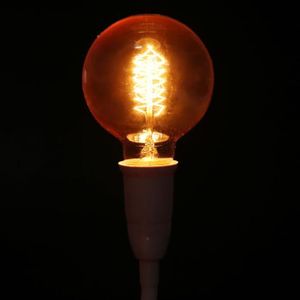 AMPOULE - LED Zerone Ampoule rétro E27 Vintage lampe ampoule éclairage décoration pour café 40W 220V G80 fil d'enroulement