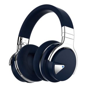 CASQUE - ÉCOUTEURS COWIN E7 Bleu Nuit Casque Bluetooth Stéréo Audio e