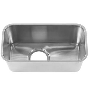 RÉSERVOIR EAU - MATIÈRE Dioche évier carré pour camping-car Évier de camping-car carré 390x190x185mm 304 en acier inoxydable de grande capacité