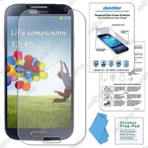 moex Verre trempé compatible avec Samsung Galaxy S4 - Film de protection en  verre, film protecteur d'écran incassable, film de verre pare-balles