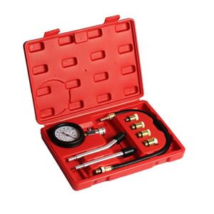 Heritan Automotive Kit De Testeur De Jauge De Testeur De Compression De Moteur à Essence De Motos 