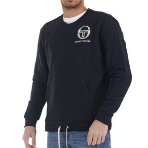 Sergio Tacchini half zip with logo sweat in red